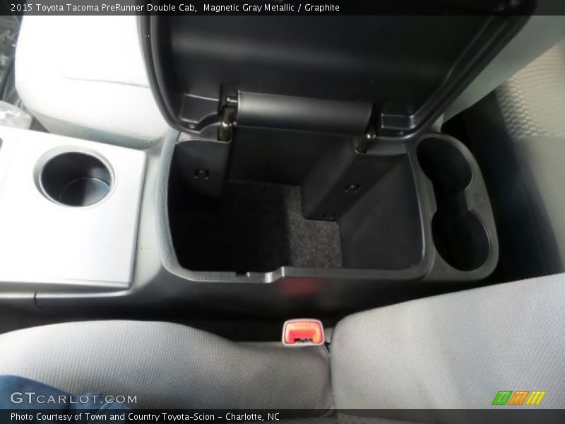 Magnetic Gray Metallic / Graphite 2015 Toyota Tacoma PreRunner Double Cab