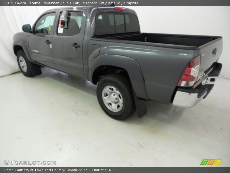 Magnetic Gray Metallic / Graphite 2015 Toyota Tacoma PreRunner Double Cab