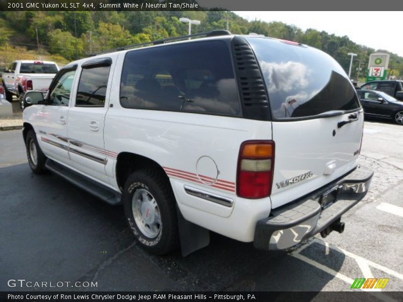 Summit White / Neutral Tan/Shale 2001 GMC Yukon XL SLT 4x4