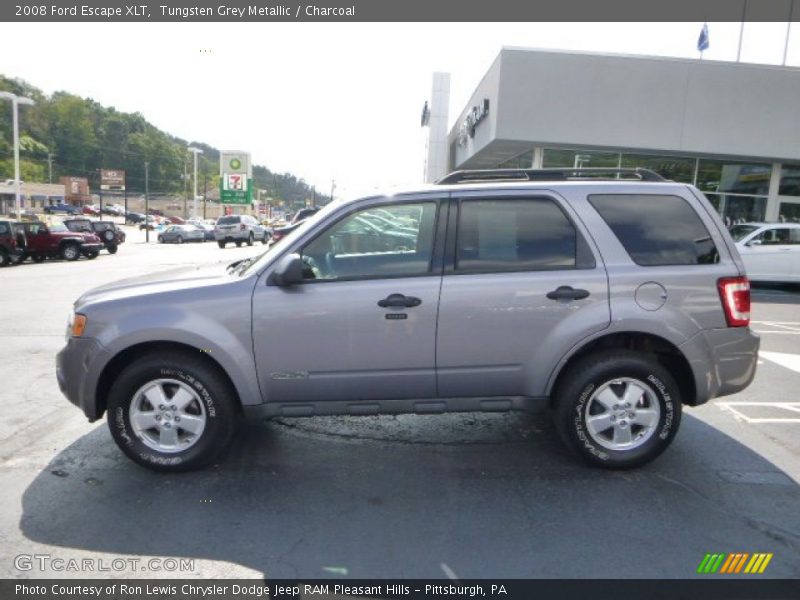 Tungsten Grey Metallic / Charcoal 2008 Ford Escape XLT
