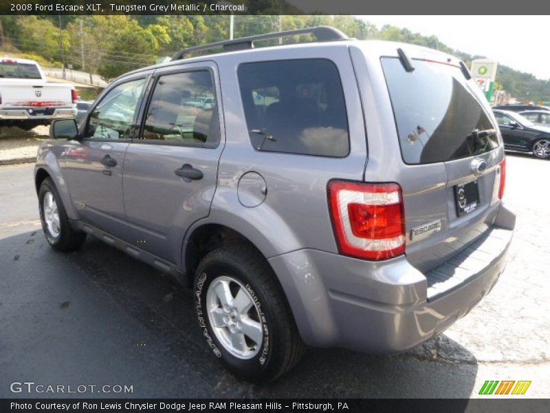 Tungsten Grey Metallic / Charcoal 2008 Ford Escape XLT