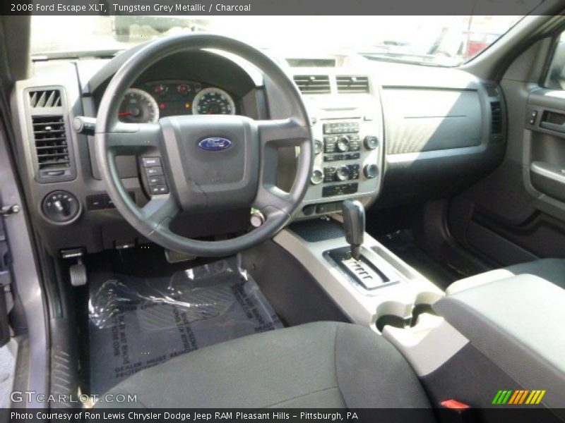 Tungsten Grey Metallic / Charcoal 2008 Ford Escape XLT
