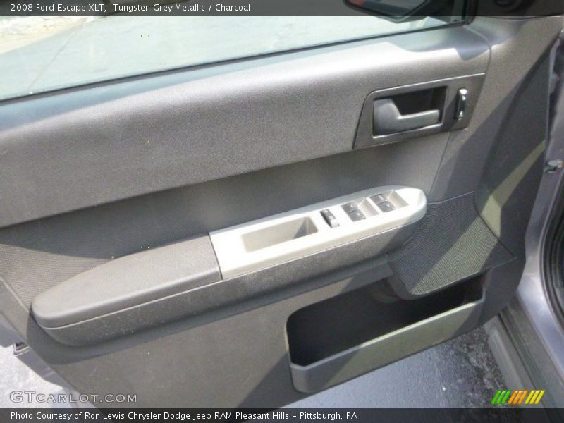 Tungsten Grey Metallic / Charcoal 2008 Ford Escape XLT