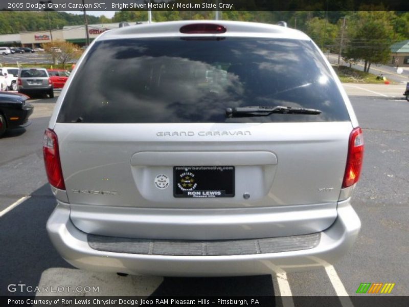 Bright Silver Metallic / Medium Slate Gray 2005 Dodge Grand Caravan SXT