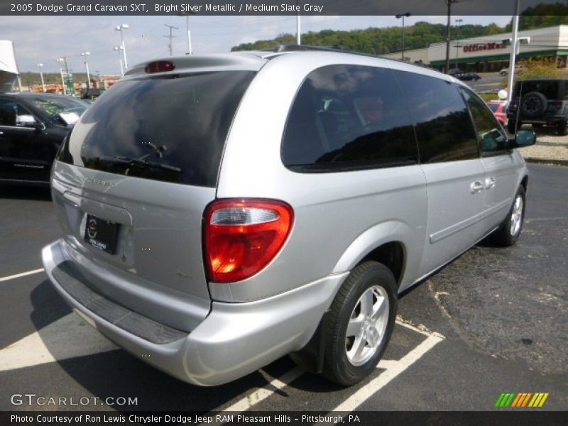 Bright Silver Metallic / Medium Slate Gray 2005 Dodge Grand Caravan SXT