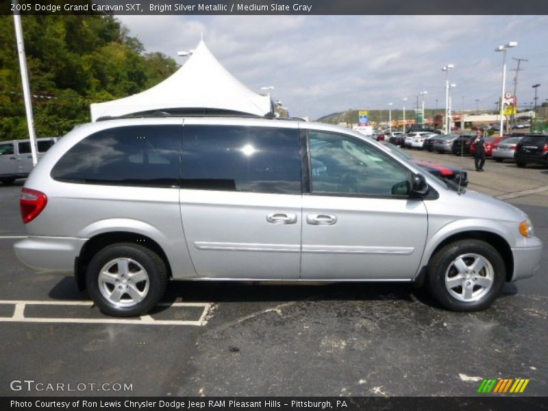 Bright Silver Metallic / Medium Slate Gray 2005 Dodge Grand Caravan SXT