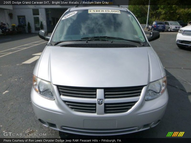 Bright Silver Metallic / Medium Slate Gray 2005 Dodge Grand Caravan SXT
