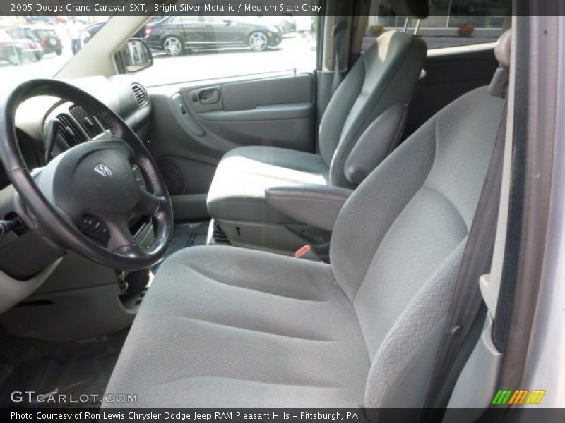 Bright Silver Metallic / Medium Slate Gray 2005 Dodge Grand Caravan SXT
