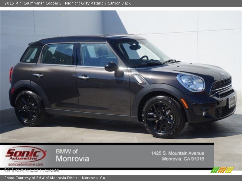 Midnight Gray Metallic / Carbon Black 2015 Mini Countryman Cooper S