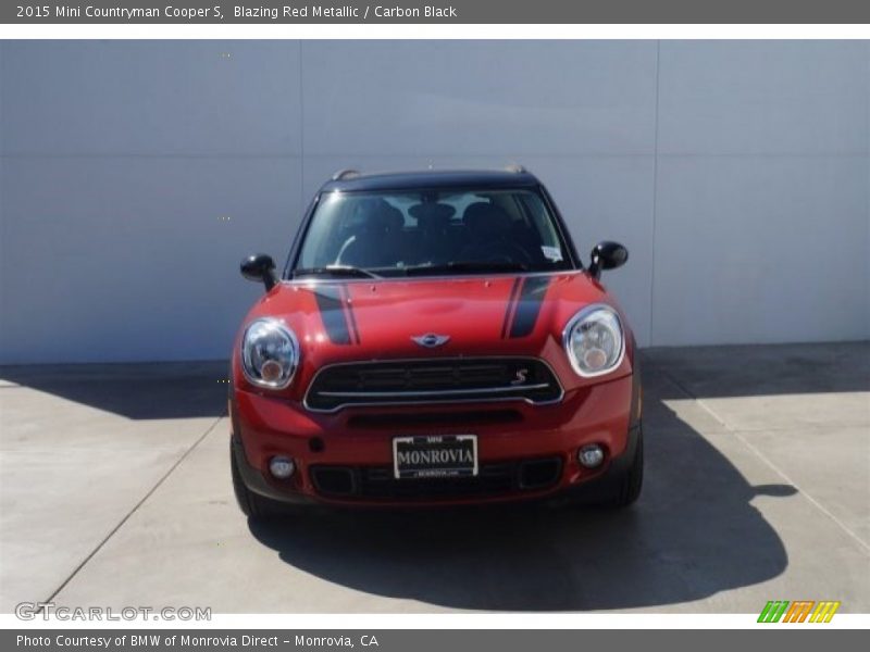 Blazing Red Metallic / Carbon Black 2015 Mini Countryman Cooper S