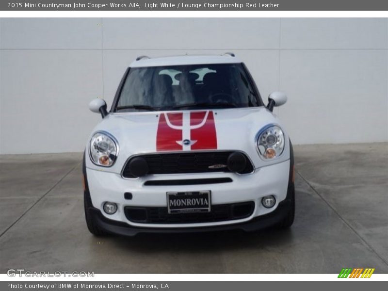 Light White / Lounge Championship Red Leather 2015 Mini Countryman John Cooper Works All4