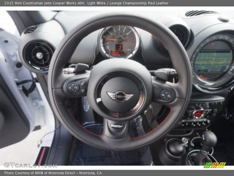  2015 Countryman John Cooper Works All4 Steering Wheel