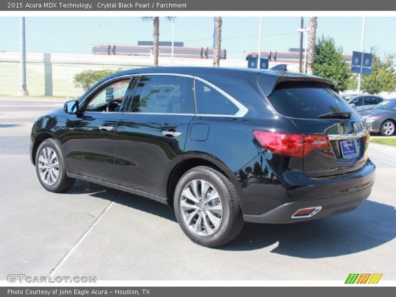 Crystal Black Pearl / Parchment 2015 Acura MDX Technology