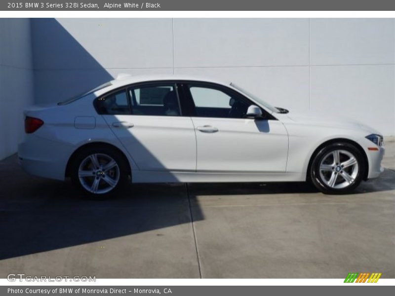 Alpine White / Black 2015 BMW 3 Series 328i Sedan