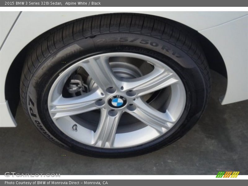 Alpine White / Black 2015 BMW 3 Series 328i Sedan
