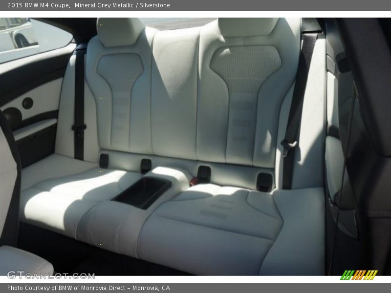 Mineral Grey Metallic / Silverstone 2015 BMW M4 Coupe