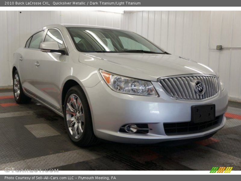 Quicksilver Metallic / Dark Titanium/Light Titanium 2010 Buick LaCrosse CXL