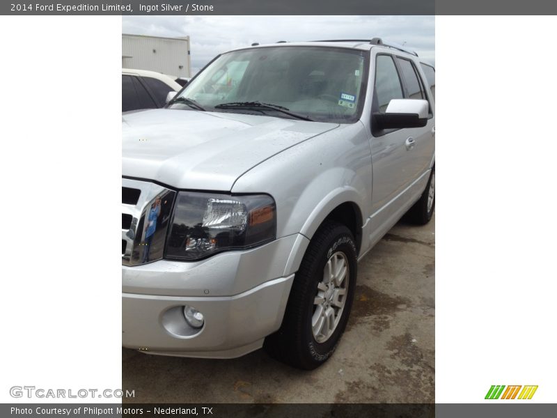 Ingot Silver / Stone 2014 Ford Expedition Limited