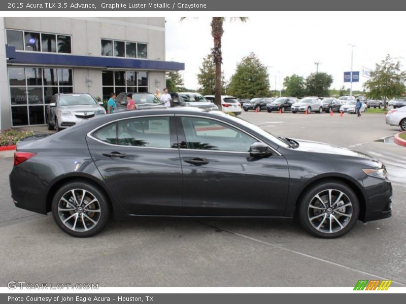 Graphite Luster Metallic / Graystone 2015 Acura TLX 3.5 Advance