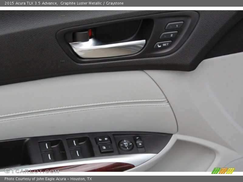 Graphite Luster Metallic / Graystone 2015 Acura TLX 3.5 Advance