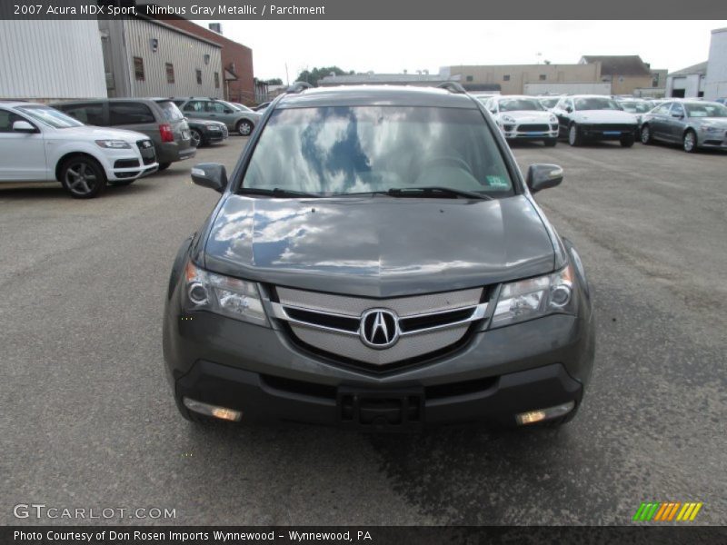 Nimbus Gray Metallic / Parchment 2007 Acura MDX Sport