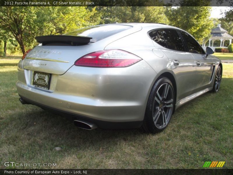 GT Silver Metallic / Black 2012 Porsche Panamera 4