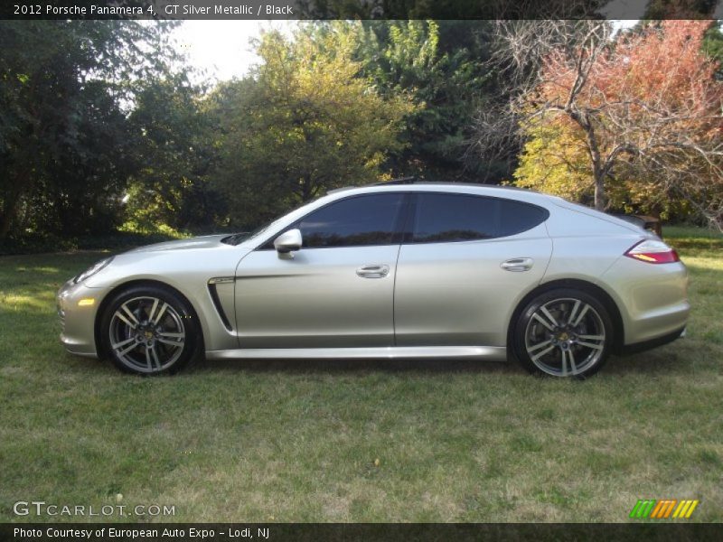 GT Silver Metallic / Black 2012 Porsche Panamera 4