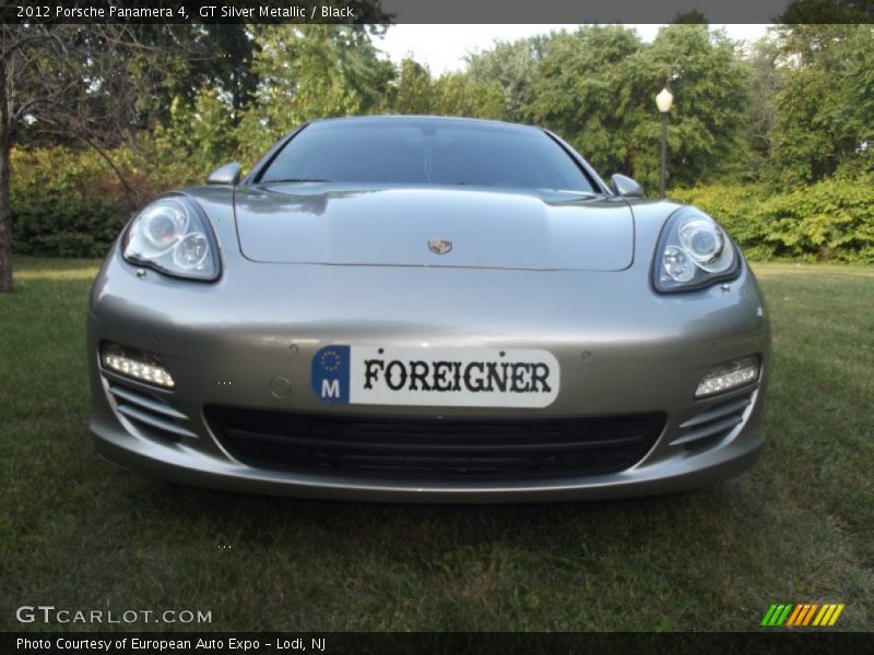 GT Silver Metallic / Black 2012 Porsche Panamera 4