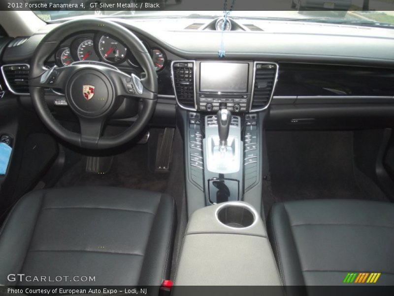 GT Silver Metallic / Black 2012 Porsche Panamera 4