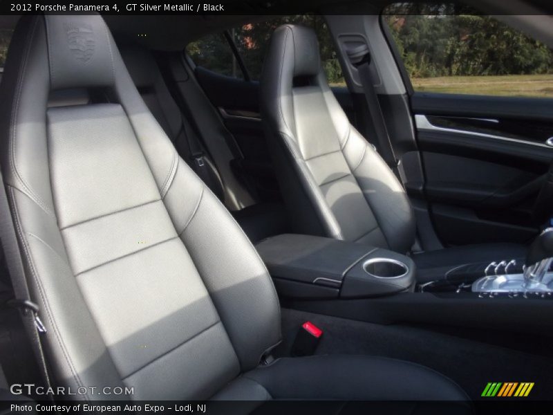 GT Silver Metallic / Black 2012 Porsche Panamera 4