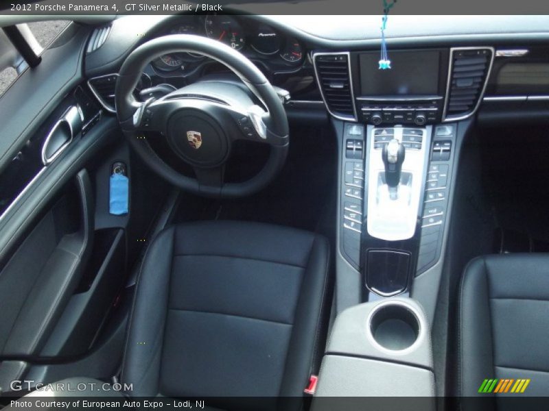 GT Silver Metallic / Black 2012 Porsche Panamera 4