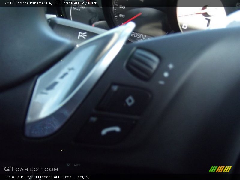 GT Silver Metallic / Black 2012 Porsche Panamera 4