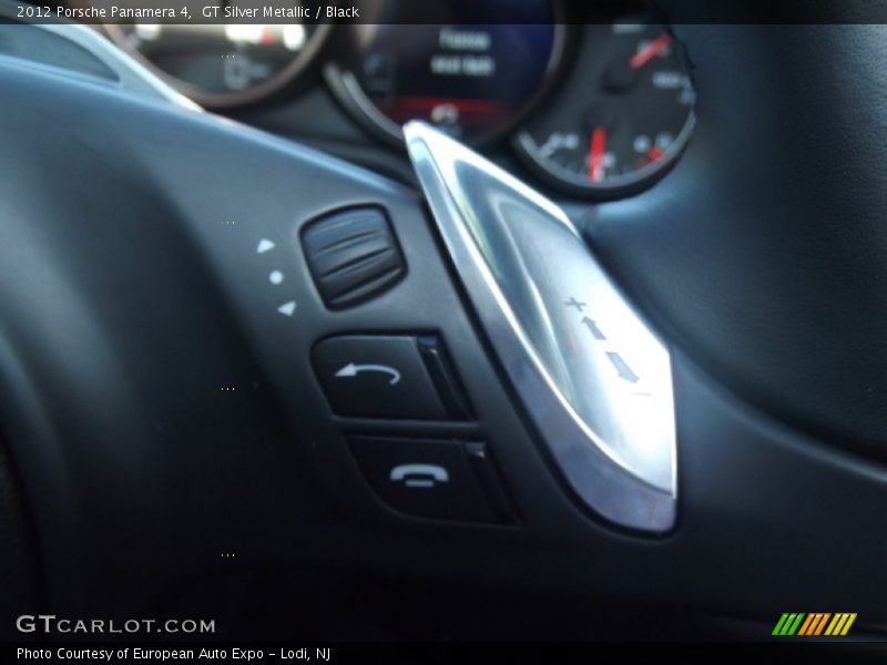 GT Silver Metallic / Black 2012 Porsche Panamera 4
