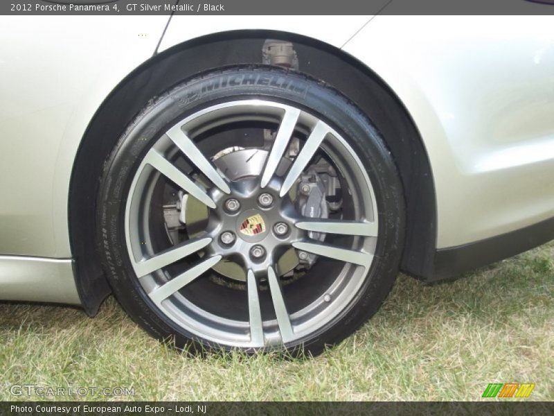 GT Silver Metallic / Black 2012 Porsche Panamera 4