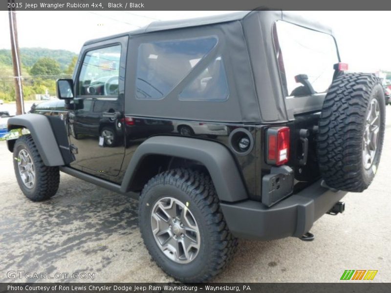  2015 Wrangler Rubicon 4x4 Black