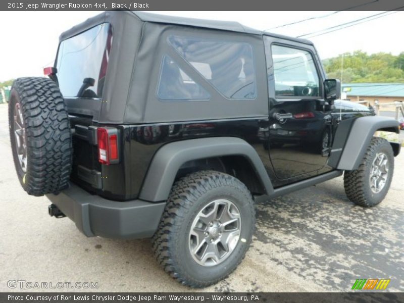 Black / Black 2015 Jeep Wrangler Rubicon 4x4