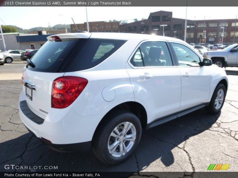 Summit White / Light Titanium/Jet Black 2015 Chevrolet Equinox LS AWD