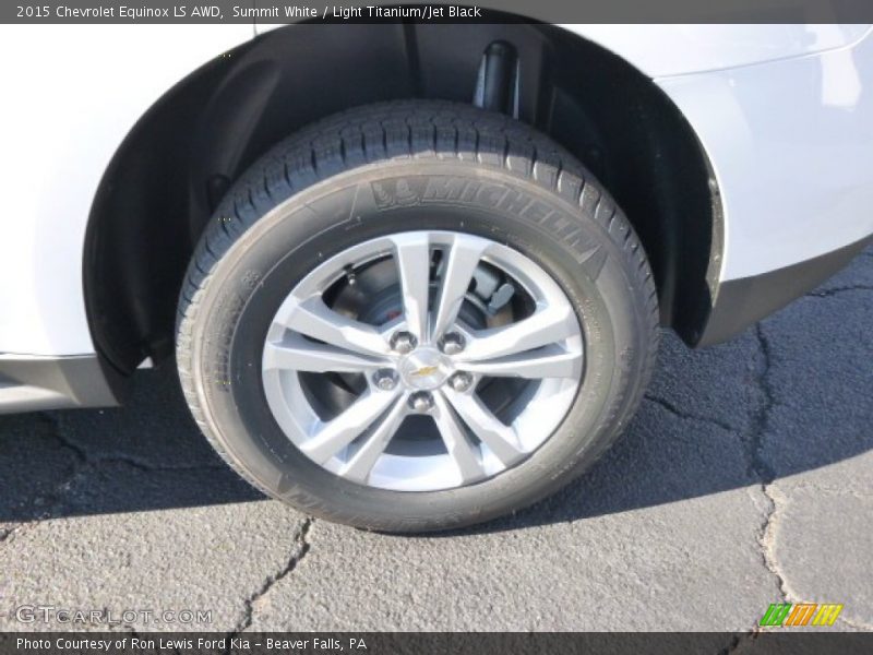 Summit White / Light Titanium/Jet Black 2015 Chevrolet Equinox LS AWD