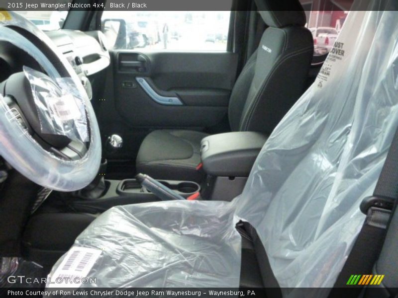 Black / Black 2015 Jeep Wrangler Rubicon 4x4