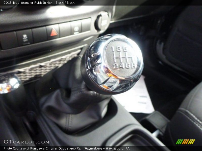  2015 Wrangler Rubicon 4x4 6 Speed Manual Shifter