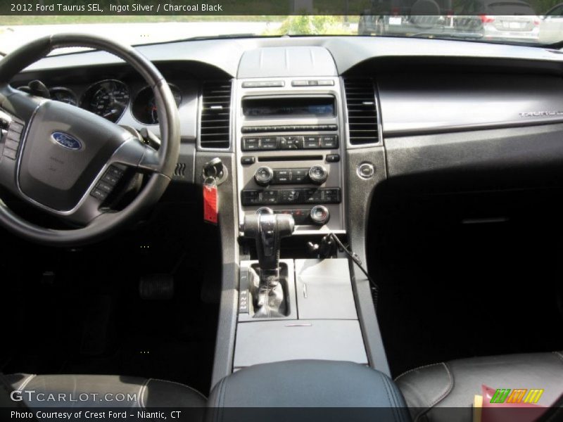 Ingot Silver / Charcoal Black 2012 Ford Taurus SEL