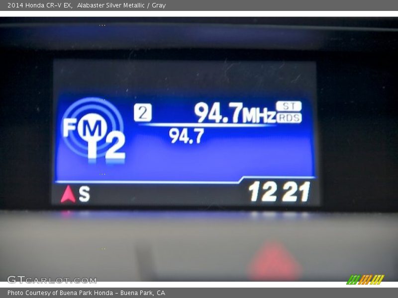 Alabaster Silver Metallic / Gray 2014 Honda CR-V EX