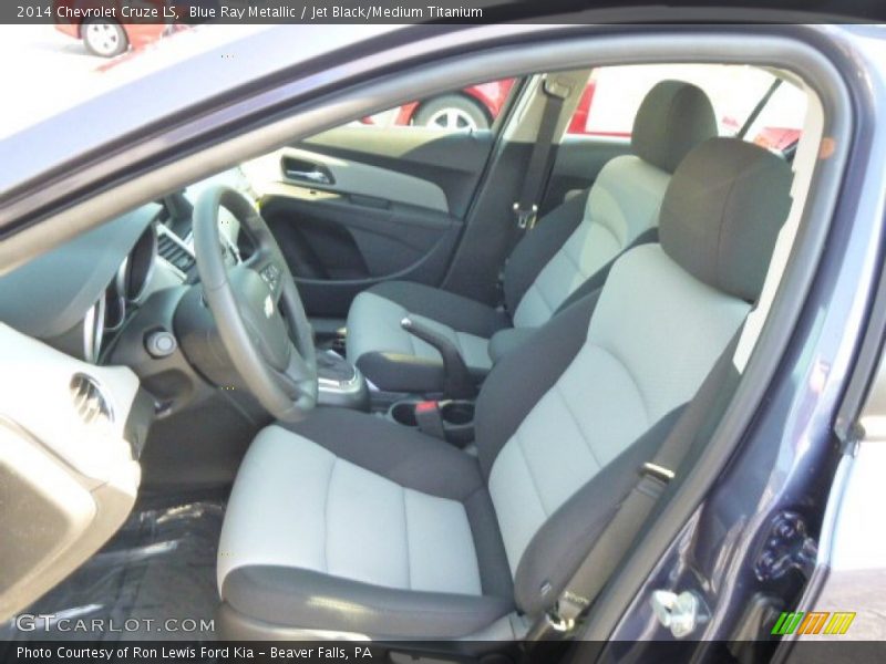 Blue Ray Metallic / Jet Black/Medium Titanium 2014 Chevrolet Cruze LS