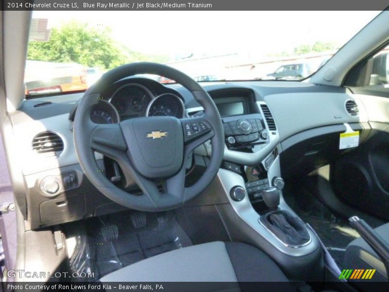 Blue Ray Metallic / Jet Black/Medium Titanium 2014 Chevrolet Cruze LS