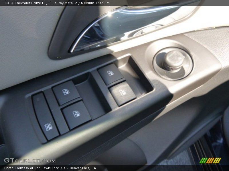 Blue Ray Metallic / Medium Titanium 2014 Chevrolet Cruze LT