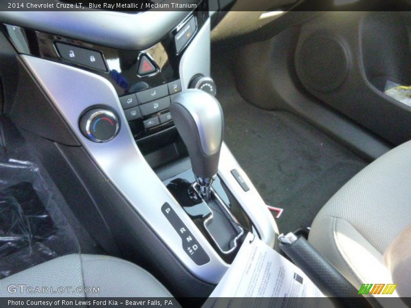 Blue Ray Metallic / Medium Titanium 2014 Chevrolet Cruze LT