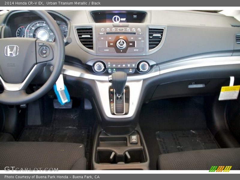 Urban Titanium Metallic / Black 2014 Honda CR-V EX