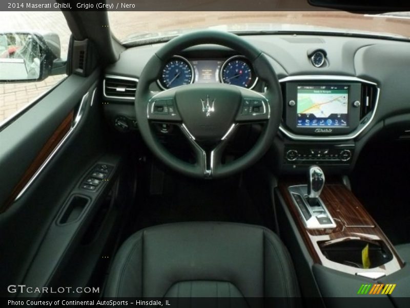 Grigio (Grey) / Nero 2014 Maserati Ghibli