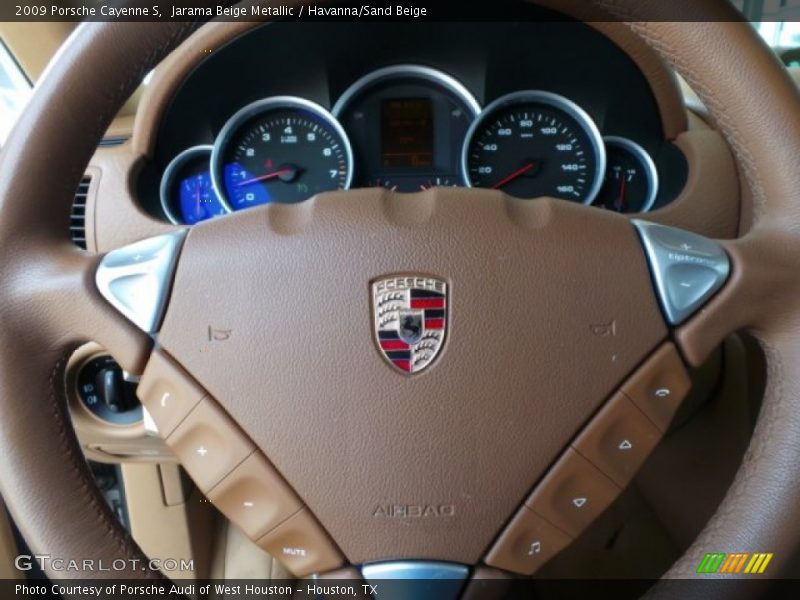 Jarama Beige Metallic / Havanna/Sand Beige 2009 Porsche Cayenne S