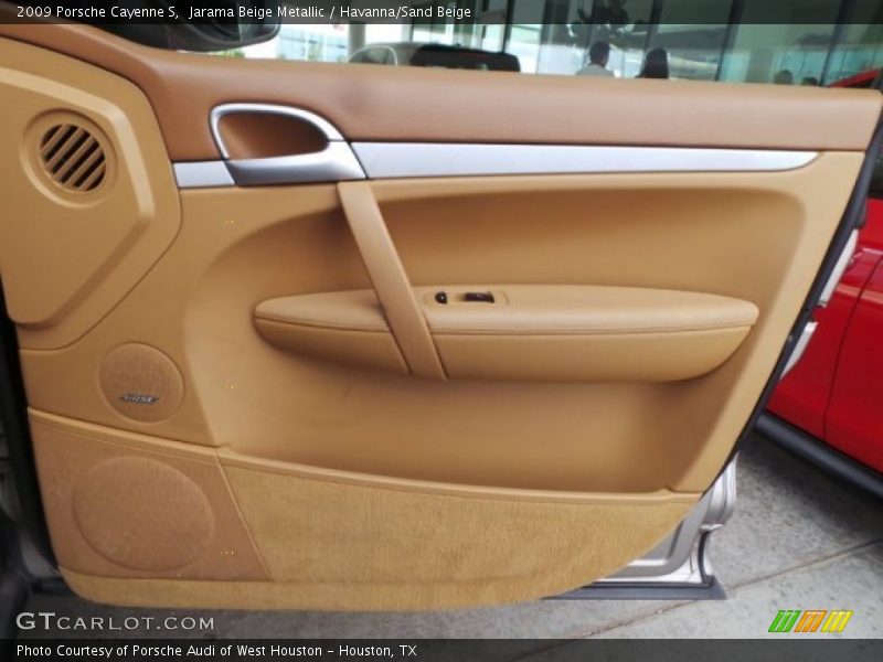 Jarama Beige Metallic / Havanna/Sand Beige 2009 Porsche Cayenne S